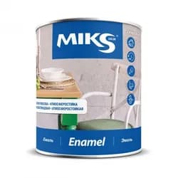 Эмаль алкидная MIKS ПФ-115 2.8кг белый мат - PRORAB