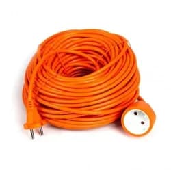 Подовжувач SVITTEX пвс 2*1.5мм 15м помаранчевий С8-02х1.5-15-О - PRORAB
