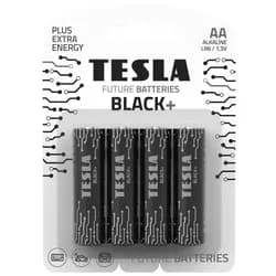 Баторейка TESLA BLACK AA LR06 упак. 4шт - PRORAB