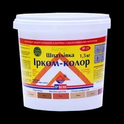 Шпаклевка "Ирком-Колор" для дерева 1,5кг ель - PRORAB