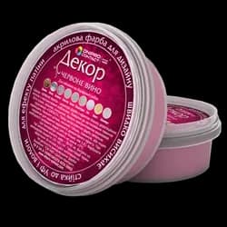 Краска DEKOR акриловая 0,15 кг красное вино - PRORAB