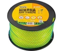 Леска для триммера Master Tool 2.4мм квадрат цена за п.м.174м 19-2424 - PRORAB