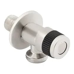 Кран для стиральной машины WEZER 1\2*3/4 нерж.сталь SOL21В-12 - PRORAB