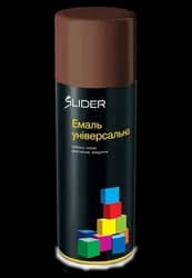 Эмаль SLIDER 400мл.коричневая 8011 - PRORAB