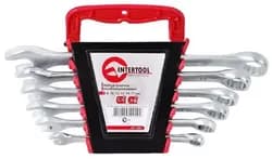 Набор ключей комбинированных Intertool 8-17мм 6шт HT-1201 - PRORAB