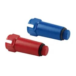 Заглушка длинная из PPR 1/2 THERMO ALLIANCE синяя/красная - PRORAB
