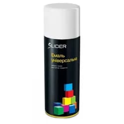 Эмаль SLIDER 400 мл. белый мат 9010 - PRORAB