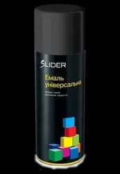 Эмаль SLIDER 400мл.черный мат 9005 - PRORAB