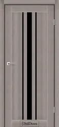 Дверное полотно StilDoors ARIZONA Трюфель черное стекло 800мм - PRORAB