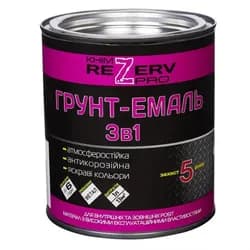 Грунт-эмаль 3 в 1 ТМ Khimrezerv PRO по ржавчине 0.8кг белая 9010 - PRORAB image-4