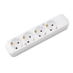 Колодка FLASH NILSON 4-я с зазем. 52130100 - PRORAB