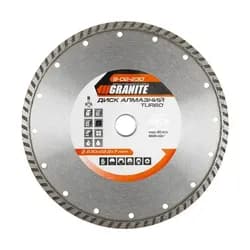 Диск алмазный PDtools TURBO GRANITE PRO 230 2.6 10 22.23 - PRORAB