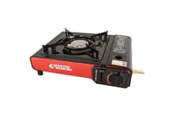 Плита портативная газовая MASTERTOOL с пьезоподжигом в пластиковом кейсе 2.4 кВт 145 г/ч 42 Bar G30/G31 I3В/P(50) 44-5102 - PRORAB