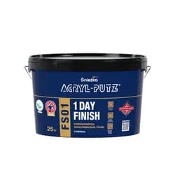 Шпаклевка SNIEZKA Acryl-Putz FS01 1 DAY FINISH 18кг - PRORAB