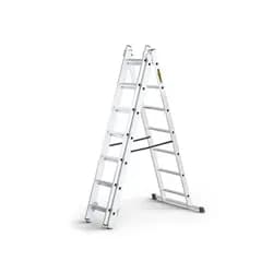 Лестница алюминиевая Hobby Line универсальная 3*7 ступеней - PRORAB