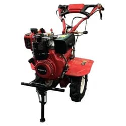 Культиватор дизельный FORTE 1050S-3 NEW колеса 8", мощность 5,0кс, КПП 3+1, ширина/глубина обработки 950/300 мм, (красный) - PRORAB