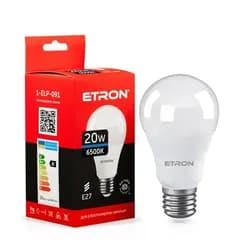 Лампа ЛЕД 20 Вт А 70 6500К Е27 ETRON Light Power ELP-091 - PRORAB