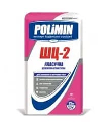 Штукатурка фасадная POLIMIN ШЦ-2 старт 25кг - PRORAB