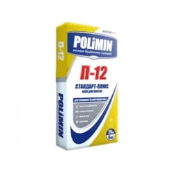 Клей для плитки POLIMIN универсальный П-12 25кг - PRORAB