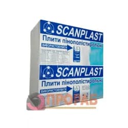 Пенопласт SCANPLAST М 25 Normal 1000*1000*50мм - PRORAB
