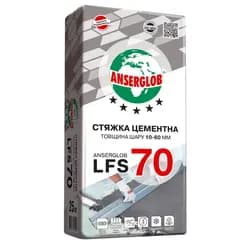 Стяжка напольная ANSERGLOB LFS-70 25кг - PRORAB