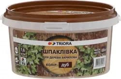 Шпаклевка ТRIORA для дерева 0,8 кг 6 дуб - PRORAB