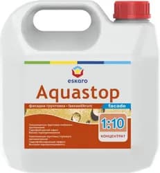 Грунтовка ESKARO Aqustop Facade 50 3л - PRORAB