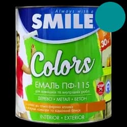 Эмаль SMILE ПФ-115 2,8кг морская волна - PRORAB