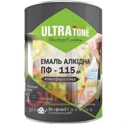 Эмаль алкидная ДНЕПР-КОНТАКТ ULTRAtone ПФ-115 белый 2,8 кг - PRORAB