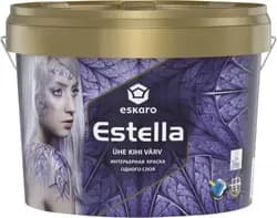Краска ESKARO Estella 9л матовая для стен и потолков. - PRORAB