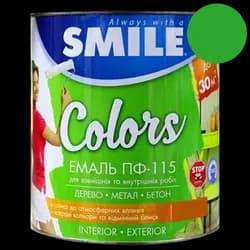 Эмаль SMILE ПФ-115 2,8кг светло-зеленая - PRORAB