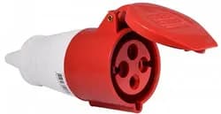 Гнездо силовое-пероносное ТР electric 32А/4 (3Р+РЭ) IP44 - PRORAB