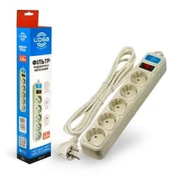 Фильтр сетевой LOGA 1,8м L-902 - PRORAB