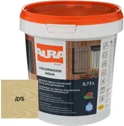 Лазурь для дерева AURA ColorWood 0,75л дуб - PRORAB
