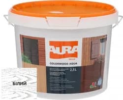 Лазурь для дерева AURA ColorWood 2,5л белый - PRORAB