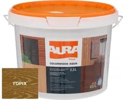 Лазурь для дерева AURA ColorWood 2,5л орех - PRORAB
