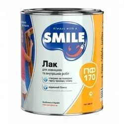 Лак SMILE ПФ-170 0,6кг - PRORAB