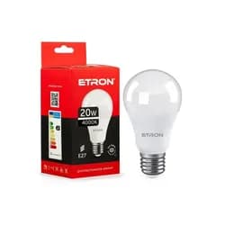 Лампа ЛЕД 20 Вт А 70 4200К Е27 ETRON Light Power ELP-002 - PRORAB