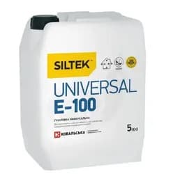 Грунтовка универсальная Siltek Е-100 5 л - PRORAB