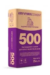Цемент KRYVYI RIG CEMENT М-500 25кг - PRORAB