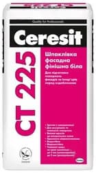 Штукатурка фасадная CERESIT СЕ-225 25кг белая - PRORAB