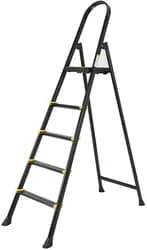 Лестница металлическая 5 ступенек Alex Valex AVL-S5 усилена - PRORAB