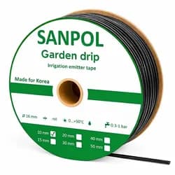 Лента Garden Drip эмиттерная 8мм 20см 1,38л/час цена за бухту 100м - PRORAB