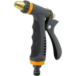 Пистолет для полива Presto-PS с регулировкой, металлический черный 7206 - PRORAB