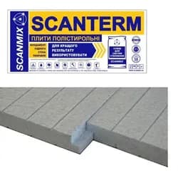 Пенополистирол SCANTERM 1000*600*20мм - PRORAB