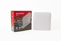 Светильник LED ETRON квадрат 24w 95-265V 5000K 1-EMP-781 - PRORAB