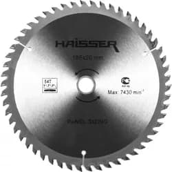 Диск пильный для ламината HAISSER 185*20 54 зубов - PRORAB