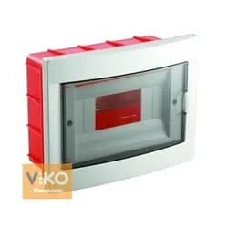 Щиток VIKO внутренний 8-ми модульный со стеклом - PRORAB