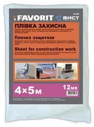 Пленка защитная FAVORIT 4*5м 12мк 10-803 - PRORAB