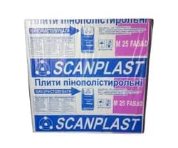 Пенопласт SCANPLAST М 25 Universal 1000*1000*50мм - PRORAB